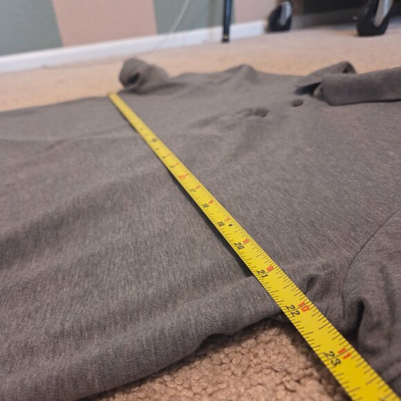 Calvin Klein Men's Large Grey Polo Shirt - Picture 5 of 8
